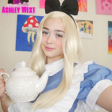 Ashley West Alice from Alice in Wonderland Cosplay