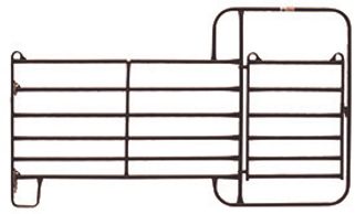 Priefert walk thru gate, gate, round pen panel, horse