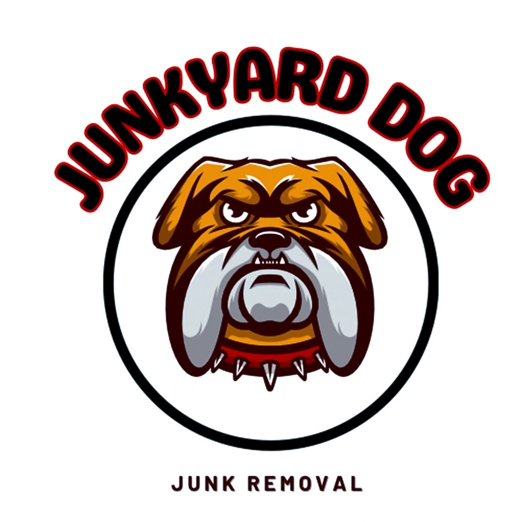 Junkyard Dog junk removal logo