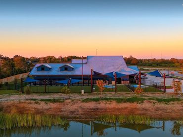 The new West Brazos Animal Center construction site