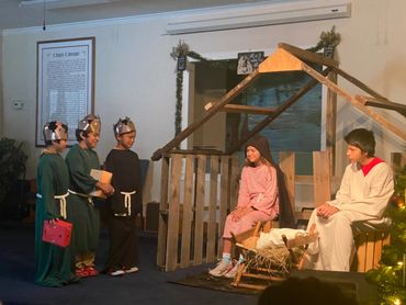 Christmas program at Big Cypress First Baptist Church.