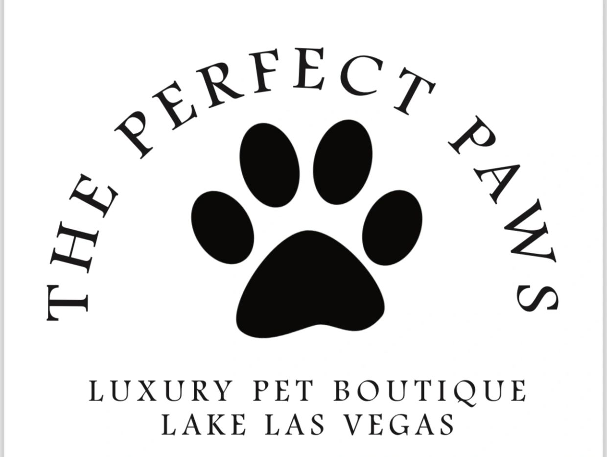 Logo for The Perfect Paws luxury pet boutique.