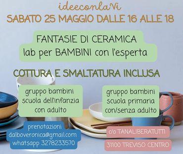 locandina laboratorio ceramica
