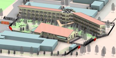 Zero Carbon Designs Primary School Extension Nairobi Kenya