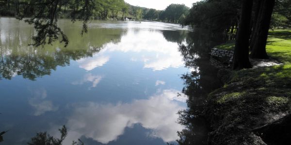 CloudCrafts, Blanco River before the flood, Flight Acres Rd. Wimberley, Texas 78676