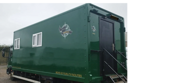 Movie-Go ad and production vehicles