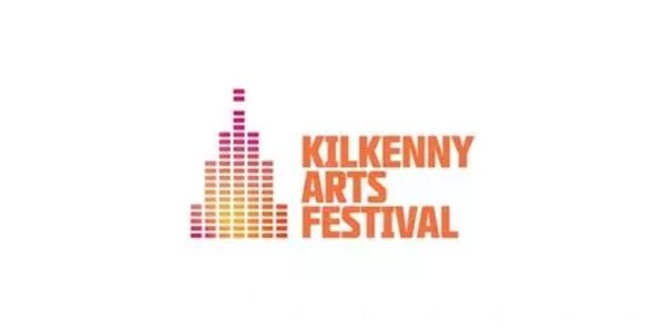 Kilkenny Arts Festival logo with colorful bar design.