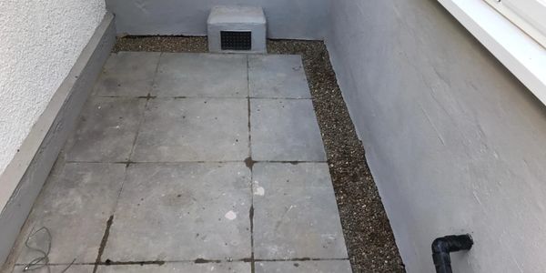 French drain to help prevent rising damp