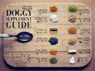 Dog supplement guide.