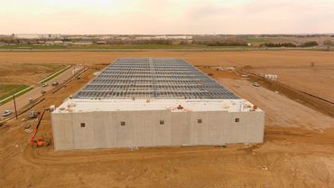 K & M Concrete Concrete construction completes tilt up project
