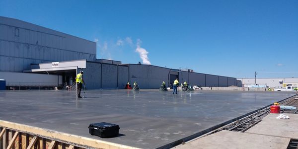 concrete flatwork in the Midwest Minnesota, North Dakota, South Dakota, Nebraska, Iowa, Wisconsin