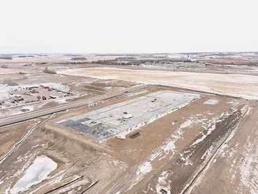 K & M Concrete Construction works on tilt up project