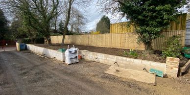 Brick work block work stone