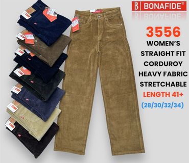 corduroy pants manufactured by bonafide
