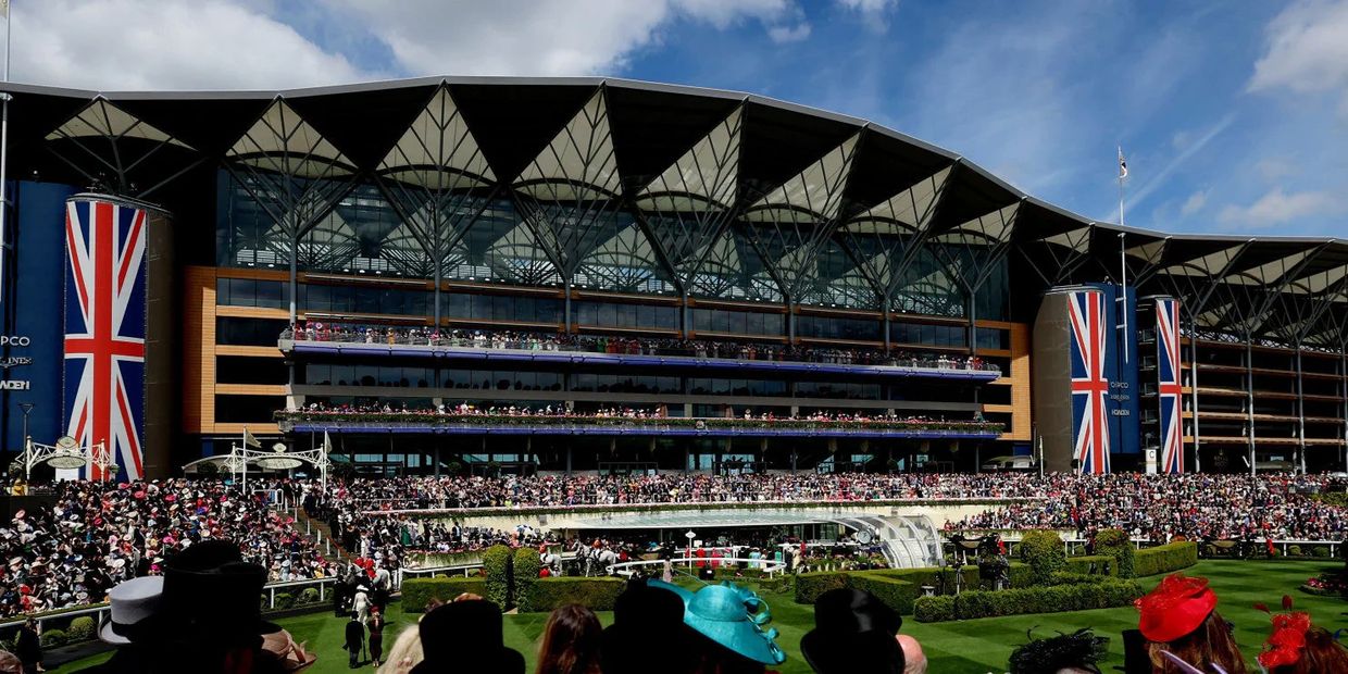 Ascot Racecourse grandstand and track view – Primokleen carpet cleaning service