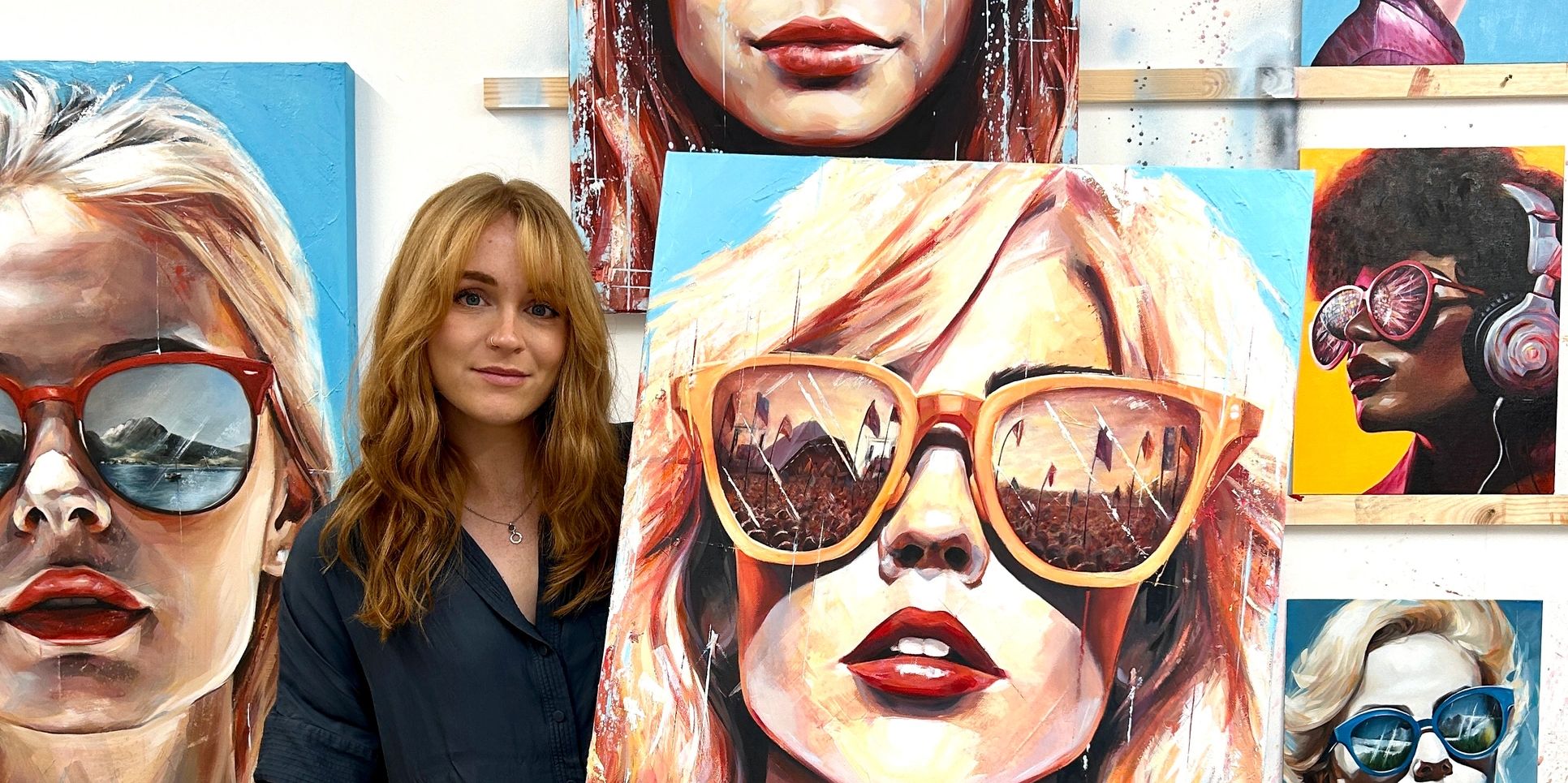 Emma Kenny Art
Young British Contemporary Artist
Portraiture Lenscapes
Original Art
Mural artwork