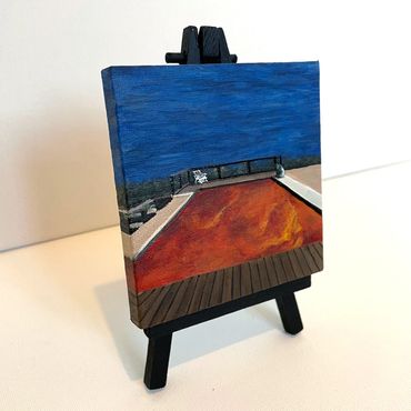 Californication
Red Hot Chilli Peppers
Original Painting for sale
miniature pocket painting
Artwork