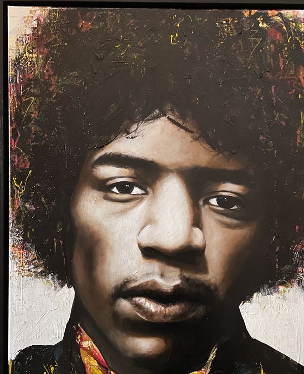 Jimi Hendrix
Acrylic Painting
Portrait Art
Emma Kenny
Celebrity Commission Art
Musician Portraiture