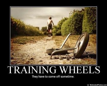 no more training wheels