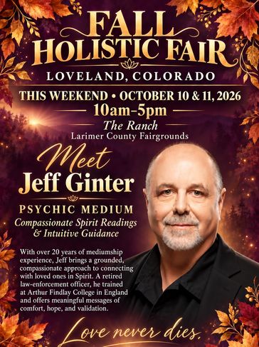 Loveland Holistic Fair: Mediumship readings and live Demostration