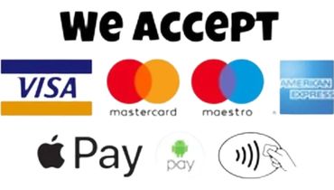 we accept card payments
