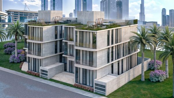 Al Safa Villas 
Two Luxuries Similar Villas with indoor landscape, infinity pool with Burj Khalifa v