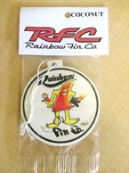 Rainbow Fin air freshener with Finny.  1970's logo 