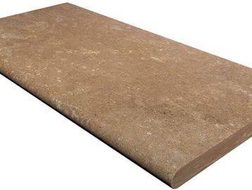 Noce or Noche Travertine Coping with Bullnose for swimming Pool or Spa