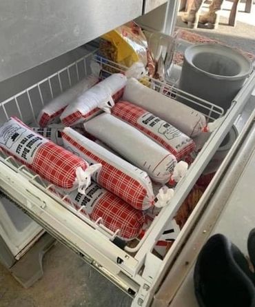 Full freezer drawer