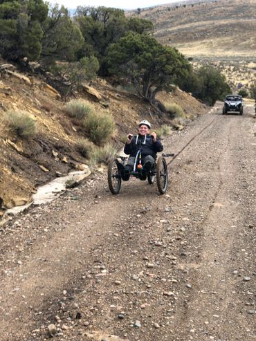 Hand Cycling and Hiking