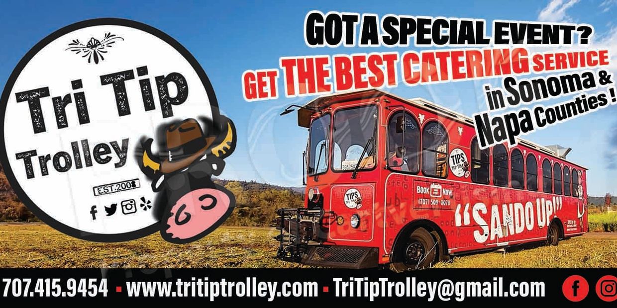 Tri Tip Trolley, Premier Food Truck, Glen Ellen, Ca.