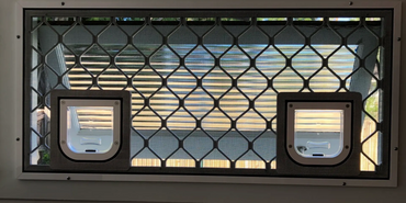 Diamond Grille Security Screen