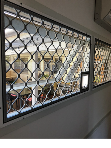 Diamond Grille Security Screen Window