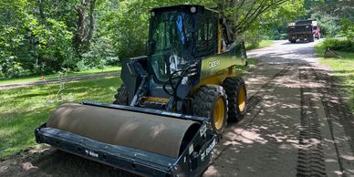 Repairing of gravel driveways requires th