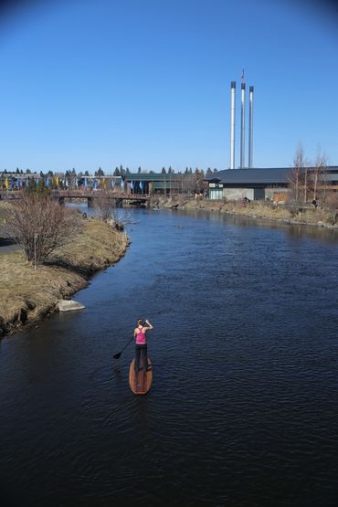 Paddling the Deschutes