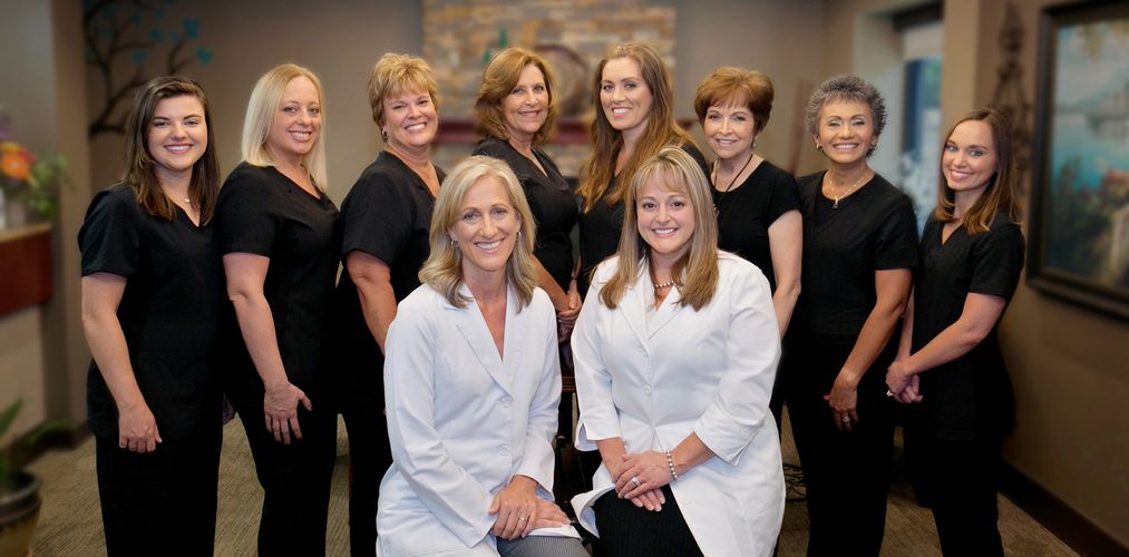 Dr. Nickie Perry and Dr. Lineback and staff.