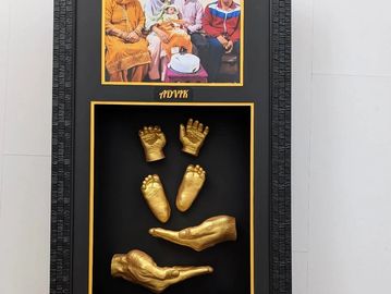 family feet and hands cating in GURugram