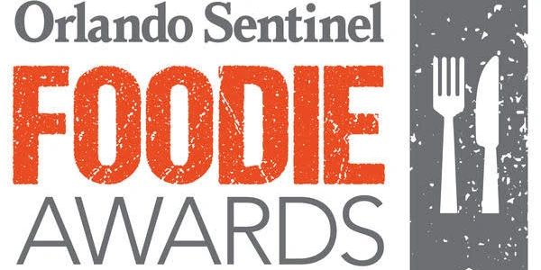 Logo for Orlando Sentinel Foodie Awards.