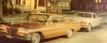 Original owner John Eleazer's pull car to tow the Road Runner to the track