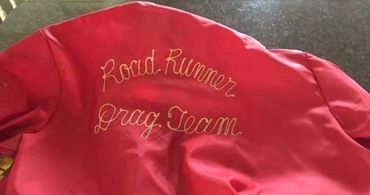 John's original race jacket - KYANA Cars