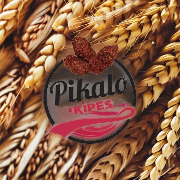 Kipes logo in front of wheat