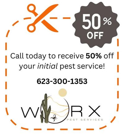 50% Off Initial Pest Control Services Scottsdale, AZ