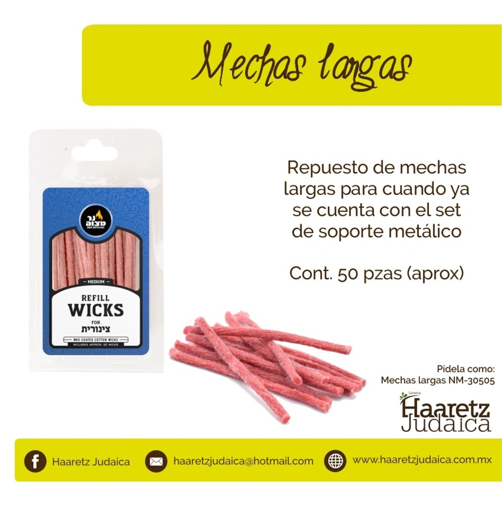 Mechas largas repuesto