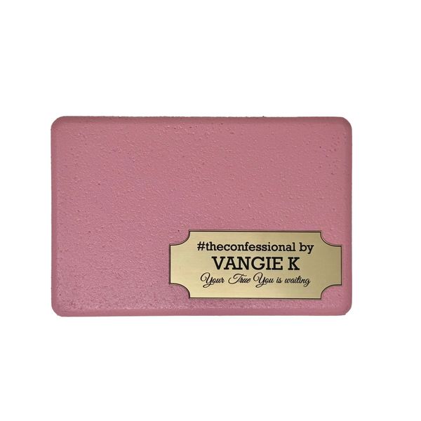 The Confessional by Vangie K, a fictional "hero product"  in the book Long Black Veil.