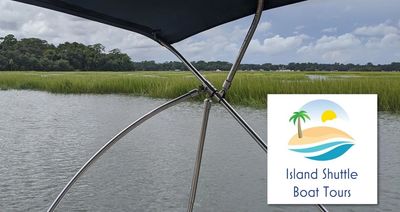 We tour through Savannah's beautiful creeks, rivers, and sounds.