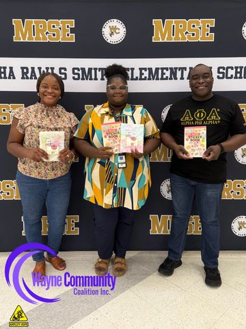 Donation to Martha Rawls Smith Elementary School. Creating emotionally healthy  spaces together.