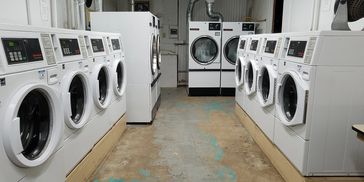 newer Speed Queen commercial washer and dryers