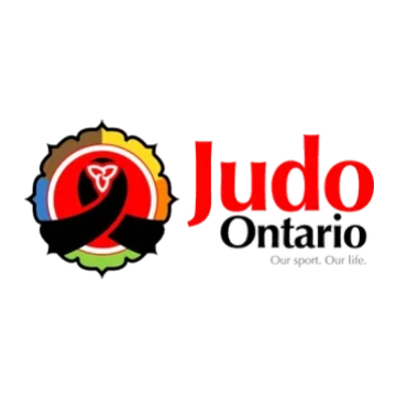 Judo Ontario logo with a colorful emblem and bold text.