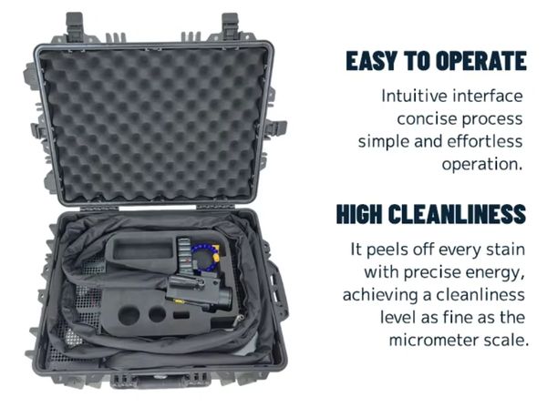 300w portable laser cleaner, restoration, brick cleaning, paint stripping, united kingdom, cheap,