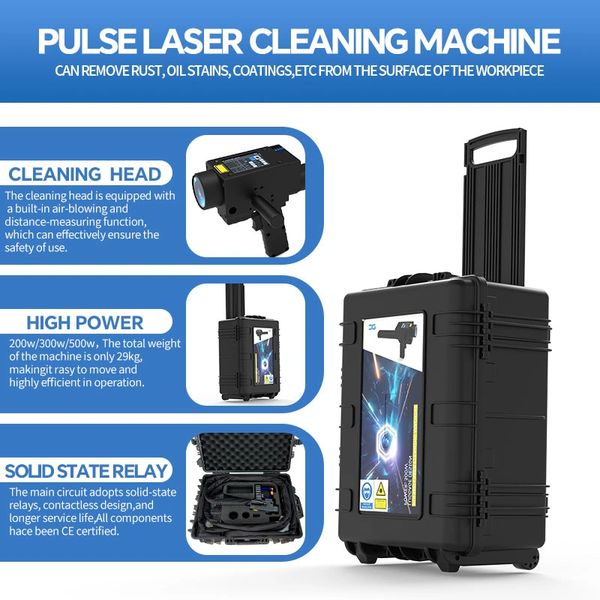 300w portable laser cleaner, restoration, brick cleaning, paint stripping, united kingdom, cheap,